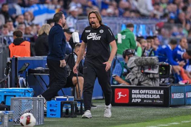 September 20, 2026, Soccer, 2026–2027 Season, Bundesliga, FC Schalke 04 vs. SV Elversberg, Coach Vincent Wagner, SV Elversberg xRHR PHOTO YYx Copyright: KROEGER RHR-FOTOx RHR-FOTO YY