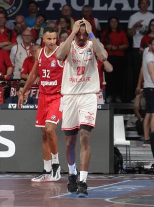 Disappointing performance by Bamberg s 20 WARD Basketball, Bundesliga, Bayern Munich vs. Bamberg Baskets, on September 20, 2026, in Munich, Germany. Source: Copyright Credit Oryk HAIST xx