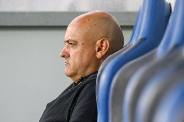 Rui Mota, Head Coach of SV Waldhof Mannheim, 3rd Division, Matchday 7: SV Waldhof Mannheim vs. SC Preußen Münster on September 20, 2026, at Carl Benz Stadium in Mannheim, Germany, 2026; Franz Reindel, Mannheim, Carl Benz Stadium, Germany Copyright: xFranzxReindelx