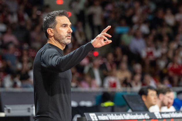 Head Coach Jesus Ramirez, BMA365 Bamberg Baskets, FC Bayern Basketball, BMA365 Bamberg Baskets, BBL, Matchday 1, September 20, 2026, Munich, Bavaria, Germany Copyright: xkolbert-press UlrichxGamelx