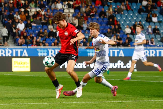 September 20, 2026, xavx, Soccer 3rd Division, SV Wehen Wiesbaden vs. MSV Duisburg, Ben Nink (SV Wehen Wiesbaden), Frederik Christensen (MSV Duisburg), Wiesbaden