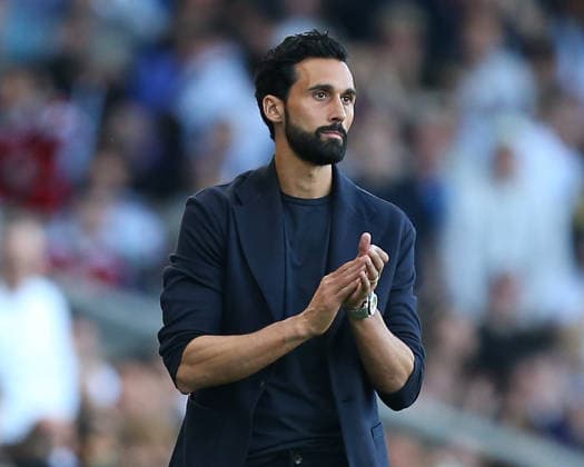 LONDON, ENGLAND - SEPTEMBER 20: Fulham manager Álvaro Arbeloa during the Premier League match between Fulham and Manchester United, ManU at Craven Cottage on September 20, 2026 in London, England.  Copyright: xJayxPatel SPPx Sportspressphoto_SPR236250