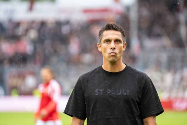 September 20, 2026: Energie Cottbus vs. FC St. Pauli, Matchday 6 of the 2. Bundesliga at the LEAG Energie Stadium (Coach: Marcel Rapp), FC St. Pauli before kickoff IMPORTANT NOTICE: In accordance with DFL and DFB regulations, it is prohibited to use or allow the use of photographs taken in the stadium and or during the game in the form of sequential images and or video-like photo sequences. Copyright: xJamesxZabelx