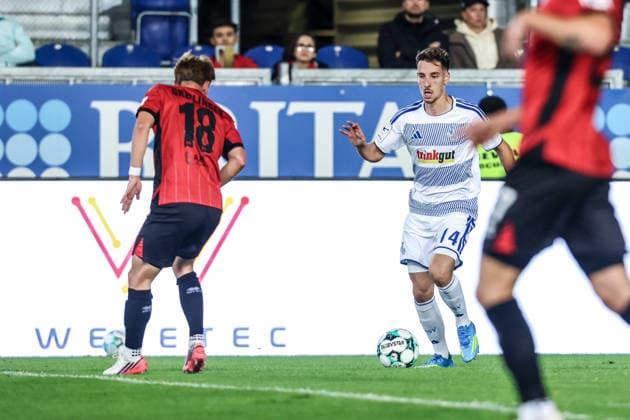 Sports, Soccer, 3rd Division, 2026–2027 Season, Matchday 7: SV Wehen Wiesbaden vs. MSV Duisburg, September 20, 2026, BRITA Arena, Conor Noß (MSV Duisburg), 14, Wiesbaden, BRITA Arena, Hesse, Germany