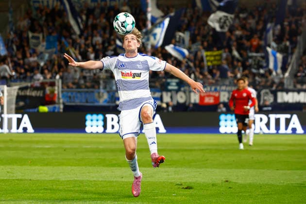 September 20, 2026, xavx, Soccer 3rd Division, SV Wehen Wiesbaden vs. MSV Duisburg, Frederik Christensen (MSV Duisburg) vs. Wiesbaden