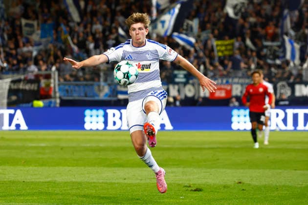 September 20, 2026, xavx, Soccer 3rd Division, SV Wehen Wiesbaden vs. MSV Duisburg, Frederik Christensen (MSV Duisburg) vs. Wiesbaden