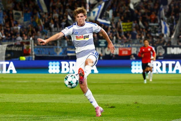 September 20, 2026, xavx, Soccer 3rd Division, SV Wehen Wiesbaden vs. MSV Duisburg, Frederik Christensen (MSV Duisburg) vs. Wiesbaden