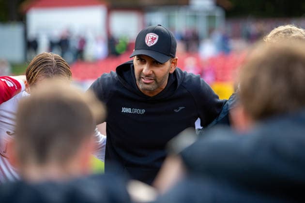 GFC Coach Alain Karim was pleased with his team s performance GER, Soccer, Men s, Northeast Regional League, 2026–2027 Season, Matchday 9, Greifswalder FC vs. FSV 63 Luckenwalde