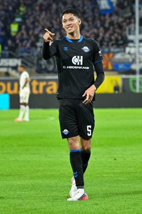 Paderborn, Home Deluxe Arena, September 26, 2020, GER, Men s, 1st Bundesliga, 2026–2027 Season, SC Paderborn 07 vs. TSG 1899 Hoffenheim. Image: DFL regulations prohibit any use of photographs as image sequences and or quasi-video. North Rhine-Westphalia, Germany