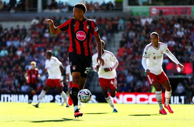 Daniel Jebbison of AFC Bournemouth. AFC Bournemouth v Liverpool, Premier League, Football, Vitality Stadium, Bournemouth, UK - 20 Sep 2026Bournemouth Vitality Stadium United Kingdom EDITORIAL USE ONLY No use with unauthorised audio, video, data, fixture lists, club league logos or live services. Online in-match use limited to 120 images, no video emulation. No use in betting, games or single club league player publications. Copyright: xJamesxMarsh Shutterstockx 17160094ch