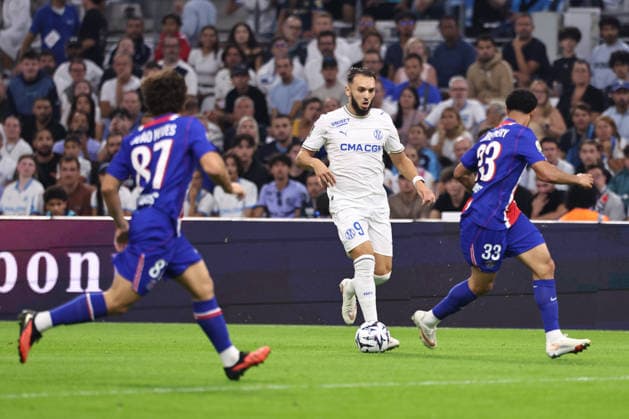 FOOTBALL : Olympique de Marseille vs. Paris Saint-Germain - Ligue 1 McDonald™s - 20 09 2026 Amine GOUIRI (OM) lors de la J5 de la Ligue 1 McDonald™s opposant Olympique de Marseille et Paris Saint-Germain au Stade VÃ lodrome de Marseille, le 20 septembre 2026. MarseilleFrance  Copyright: xValentinaxClaretx