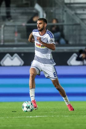 Sports, Soccer, 3rd Division, 2026–2027 Season, Matchday 7: SV Wehen Wiesbaden vs. MSV Duisburg, September 20, 2026, BRITA Arena, Rasim Bulic (MSV Duisburg), 6 Wiesbaden, BRITA Arena, Hesse, Germany