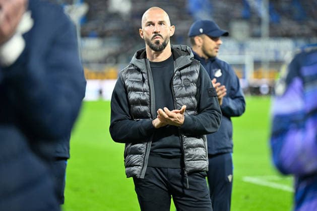 Paderborn, Home Deluxe Arena, September 26, 2020, GER, Men s, 1st Bundesliga, 2026–2027 season, SC Paderborn 07 vs. TSG 1899 Hoffenheim. Image: DFL regulations prohibit any use of photographs as image sequences and or quasi-video. North Rhine-Westphalia, Germany