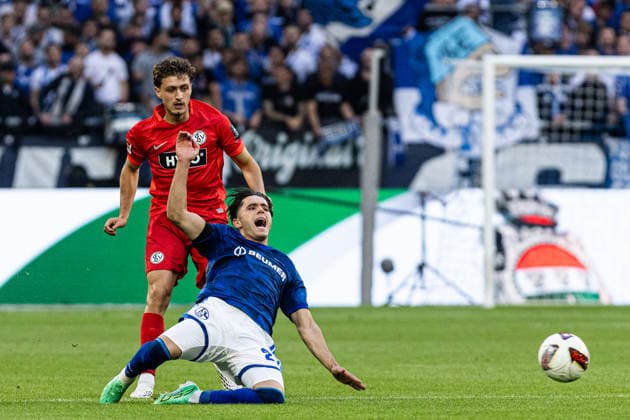 1 Bundesliga FC Schalke 04 SV Elversberg September 20, 2026 Soufiane El Faouzi FC Schalke 04, 23, 1 Soccer Bundesliga Matchday 4 FC Schalke 04 vs. SV Elversberg Veltins Arena, Gelsenkirchen September 20, 2026 DFL regulations prohibit any use of photographs as image sequences and or quasi-video Copyright: xBEAUTIFULxSPORTS Buriakovx
