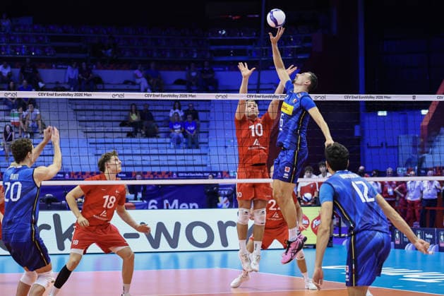 Volleyball, European Championships, Italy v Denmark