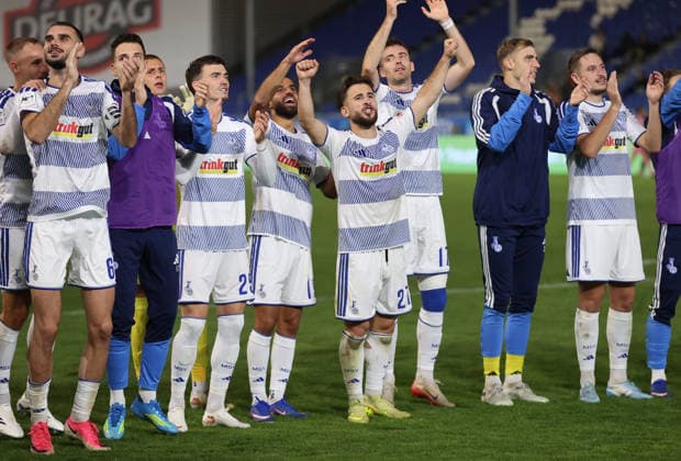 September 20, 2026, Soccer 3rd Division, SV Wehen Wiesbaden vs. MSV Duisburg, from left: Can Coskun of MSV Duisburg celebrating, cheering, rejoicing, celebrating. DFL and DFB regulations prohibit any use of photographs as image sequences and or quasi-video. xdcx Copyright: HMBxMedia Claus