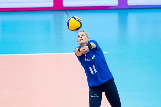 FUNKE Volley Cup Schwarz Weiss Erfurt vs. SSC Palmberg Schwerin Erfurt September 20, 2026 Annegret Hölzig 11 SSC Palmberg Schwerin FUNKE Volley Cup Schwarz Weiss Erfurt vs. SSC Palmberg Schwerin Riethsporthalle Erfurt September 20, 2026 Copyright: xBEAUTIFULxSPORTS Duehringx