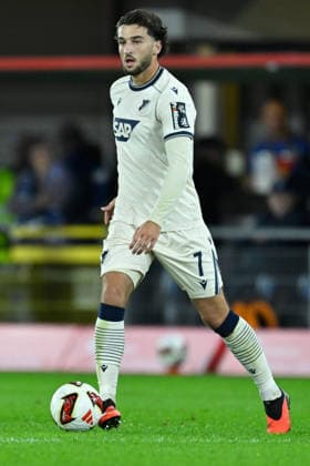 Paderborn, Home Deluxe Arena, September 26, 2020, GER, Men s, 1. Bundesliga, 2026–2027 season, SC Paderborn 07 vs. TSG 1899 Hoffenheim. Image: DFL regulations prohibit any use of photographs as image sequences and or quasi-video. North Rhine-Westphalia, Germany
