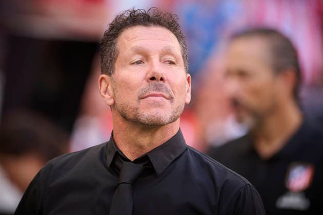 ATLETICO DE MADRID v REAL MADRID. LA LIGA 2026 2027. ROUND 7. Atletico de Madrid™s coach Diego Pablo Simeone during La Liga match. September 20 ,2026. (ALTERPHOTOS Ropero) MadridSpain  Copyright: xRoperox