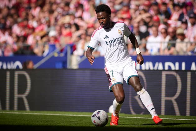 ATLETICO DE MADRID v REAL MADRID. LA LIGA 2026 2027. ROUND 7. Real Madrid CF™s Vinicius Junior during La Liga match. September 20 ,2026. (ALTERPHOTOS Ropero) MadridSpain  Copyright: xRoperox