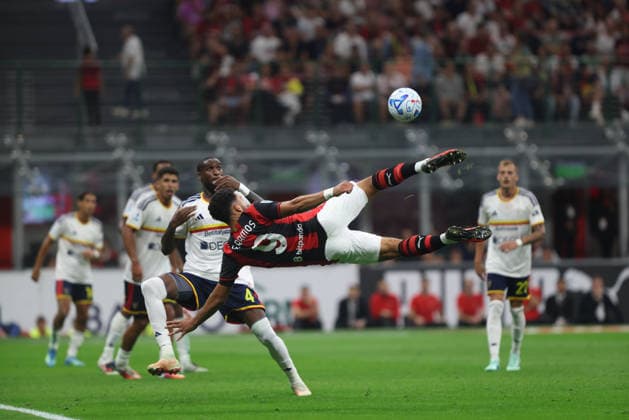 AC Milan v US Lecce - Serie A 2026 27 Goncalo Ramos of AC Milan during the Serie A match between AC Milan and US Lecce at Giuseppe Meazza - San Siro Stadium in Milan, Italy, on September 20, 2026. Milano Italy  Copyright: xMattiaxMarteganix originalFilename:martegani-notitle260920_npIp6.jpg