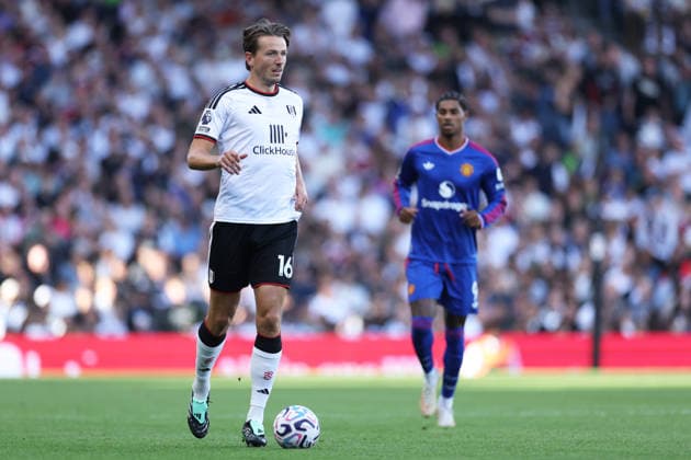 Fulham v Manchester United, ManU - Premier League 2026 27 Sander Berge of Fulham with the ball during the Premier League match between Fulham and Manchester United at Craven Cottage in London, on September 20, 2026. London Greater London United Kingdom  Copyright: xMIxNewsx originalFilename:fletcher-fulhamvs260920_np5gP.jpg