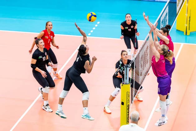 September 20, 2026, GER, Volleyball, Women, Funke Volley Cup, Season 26–27, Day 3 of the tournament, Dresdner SC (Dresdner Sportclub 1898) vs. KS DevelopRes Rzeszow, Maia Patricia Dvoracek, Dresdner Sportclub 1898, Dresdner SC, 99089 Erfurt, Rieths Sports Complex, Thuringia, Germany