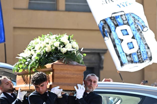 Football, Italy, Sandro Mazzola’s funeral