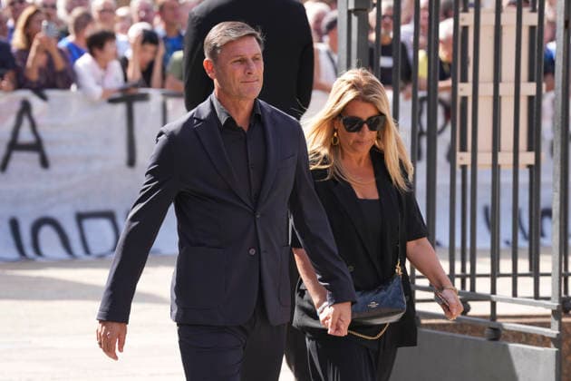 Javier Zanetti ai Funerali di Sandro Mazzola presso la Basilica di Sant Ambrogio, Milano (Italy) September 21 2026 (Photo Claudio Furlan LaPresse) Sandro Mazzola s funeral at the Basilica of Sant Ambrogio, Milan (Italy), September 21, 2026  Copyright: xClaudioxFurlan LaPressex