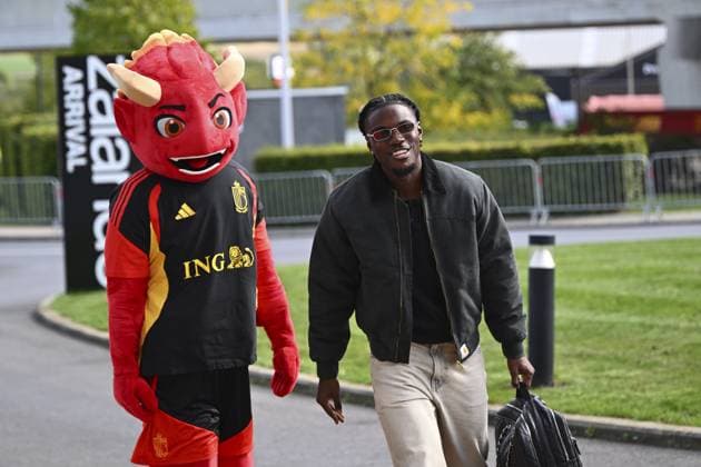 Italy v Belgium - UEFA Nations League 2026 Media Activities 21 09 2026 TUBIZE, BELGIUM - SEPTEMBER 21 : Lavia Romeo midfielder of Belgium arriving at the training grounds of the Royal Belgian Football Association ahead of the UEFA Nations League tournament league phase matchday 1 group A1 match between Italy on September 21, 2026 in Tubize, Belgium, 21 09 2026 Tubize Belgium  Copyright: xVincentxKalutx
