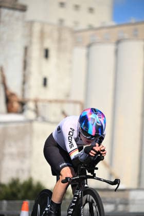 2026 UCI Road World Championships Picture by Zac Williams SWpix.com - 21 09 2026 - Cycling - 2026 UCI Road World Championships - MontrÃ al, Canada - Women Under-23 Individual Time Trial (ITT) - Justyna Czapla (Germany) Copyright: x xSWpix.comx(t axPhotographyxHubxLtd)xZacxWilliams SWpix.comx SWP-3521-0742