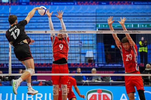 Volleyball, Men’s, European Championships, Belgium v Czech Republic