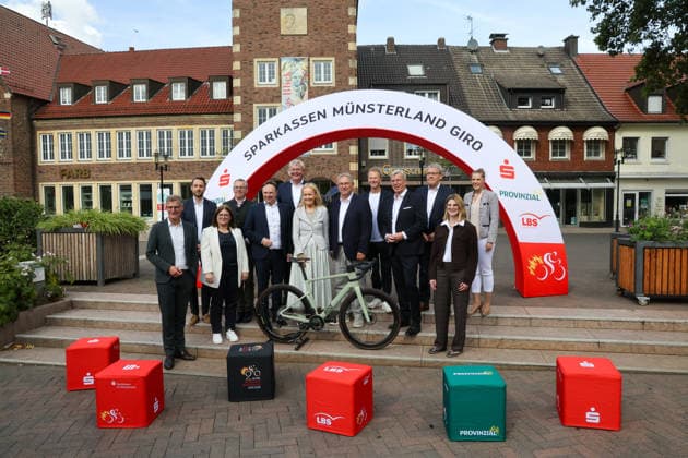 Cycling, Sparkassen Münsterland Giro, press event