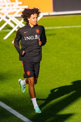 ZEIST , 21-09-2026 , KNVB Campus , season 2026 2027 , Dutch International football , Training session Netherlands , picture shows Netherlands player Gjivai Zechiel during the first training Training Netherlands 21-09-2026  x207384509x Copyright: