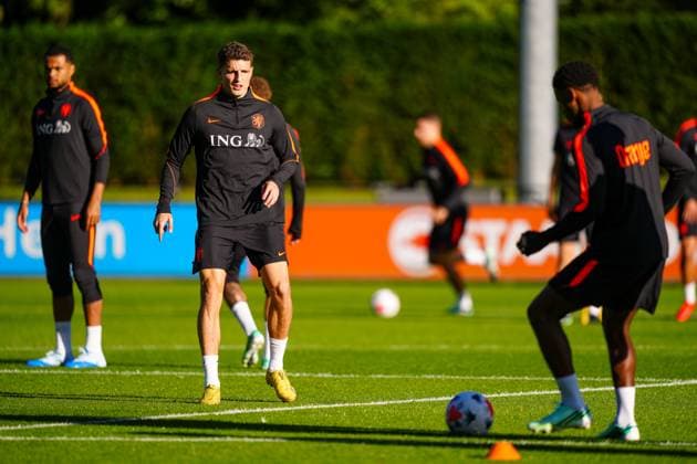 ZEIST , 21-09-2026 , KNVB Campus , season 2026 2027 , Dutch International football , Training session Netherlands , picture shows Netherlands player Guus Til during the first training Training Netherlands 21-09-2026  x207384703x Copyright: