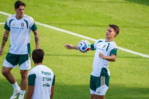 NicolÃ² Fagioli during the Italia team training at federal technical center of Coverciano, Florence, Italy - September 21, 2026. - Soccer  Copyright: xSaraxEsposito LaPressex