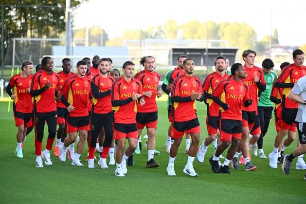 Italy v Belgium - UEFA Nations League 2026 Media Activities 21 09 2026 TUBIZE, BELGIUM - SEPTEMBER 21 : players of Belgium pictured during a training session ahead of the UEFA Nations League tournament league phase matchday 1 group A1 match between Italy and Belgium on September 21, 2026 in Tubize, Belgium, 21 09 2026 Tubize Belgium  Copyright: xVincentxKalutx