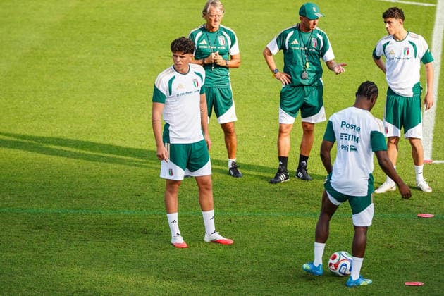 Alessandro Romano during the Italia team training at federal technical center of Coverciano, Florence, Italy - September 21, 2026. - Soccer  Copyright: xSaraxEsposito LaPressex