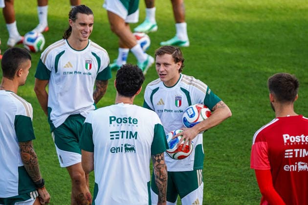 NicolÃ² Barella during the Italia team training at federal technical center of Coverciano, Florence, Italy - September 21, 2026. - Soccer  Copyright: xSaraxEsposito LaPressex