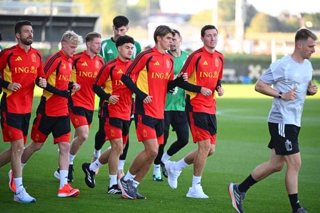 Italy v Belgium - UEFA Nations League 2026 Media Activities 21 09 2026 TUBIZE, BELGIUM - SEPTEMBER 21 : Vanaken Hans midfielder of Belgium pictured during a training session ahead of the UEFA Nations League tournament league phase matchday 1 group A1 match between Italy and Belgium on September 21, 2026 in Tubize, Belgium, 21 09 2026 Tubize Belgium  Copyright: xVincentxKalutx