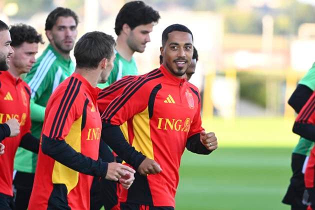 Italy v Belgium - UEFA Nations League 2026 Media Activities 21 09 2026 TUBIZE, BELGIUM - SEPTEMBER 21 : Tielemans Youri midfielder of Belgium pictured during a training session ahead of the UEFA Nations League tournament league phase matchday 1 group A1 match between Italy and Belgium on September 21, 2026 in Tubize, Belgium, 21 09 2026 Tubize Belgium  Copyright: xVincentxKalutx