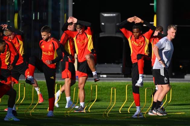 Italy v Belgium - UEFA Nations League 2026 Media Activities 21 09 2026 TUBIZE, BELGIUM - SEPTEMBER 21 : De Ketelaere Charles midfielder of Belgium pictured during a training session ahead of the UEFA Nations League tournament league phase matchday 1 group A1 match between Italy and Belgium on September 21, 2026 in Tubize, Belgium, 21 09 2026 Tubize Belgium  Copyright: xVincentxKalutx