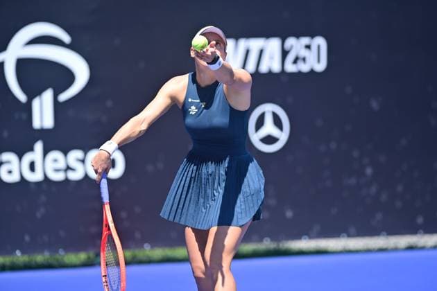 Villa Lobos Park, Sao Paulo (SP), 09 21 2026 - SPORTS SP OPEN WTA, Tennis Damen 250 - Luisa Stefani and Gabriela Dabrowski - Match between the pairs Luisa Stefani (BRA) and Gabriela Dabrowski (CAN) x Anna Rogers (USA) and Allura Zamarripa (USA), valid for the final of the doubles tournament of the SP Open WTA 250, held on Court 1 of Villa Lobos Park, in Sao Paulo, on the morning of this Monday, 20 (Photo: Eduardo Carmim Photo Premium SPP) 30930 (Eduardo Carmim SPP) Copyright: xEduardoxCarmimx xSPPx spp-en-EdCa-eduardo_carmim_photo_premium_510004