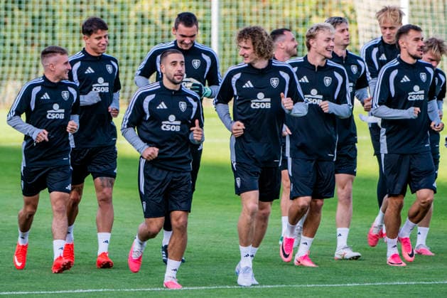 Training of the Czech national soccer team before the Nations League match against Croatia, in Prague, Czech Republic, September 21, 2026. (CTKxPhoto VitxSimanek) CTKPhotoP2026092106554  CTKPhotoP2026092106554