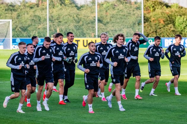 Training of the Czech national soccer team before the Nations League match against Croatia, in Prague, Czech Republic, September 21, 2026. (CTKxPhoto VitxSimanek) CTKPhotoP2026092106574  CTKPhotoP2026092106574