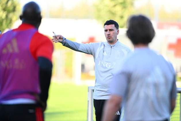 Italy v Belgium - UEFA Nations League 2026 Media Activities 21 09 2026 TUBIZE, BELGIUM - SEPTEMBER 21 : Staff Red Devils pictured during a training session ahead of the UEFA Nations League tournament league phase matchday 1 group A1 match between Italy and Belgium on September 21, 2026 in Tubize, Belgium, 21 09 2026 Tubize Belgium  Copyright: xVincentxKalutx