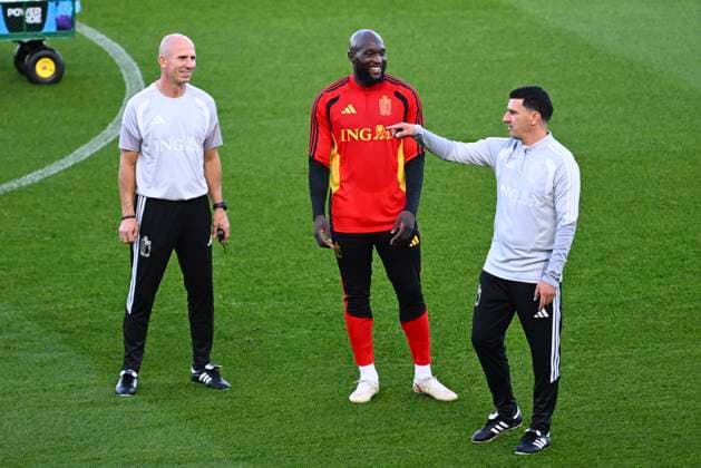 Italy v Belgium - UEFA Nations League 2026 Media Activities 21 09 2026 TUBIZE, BELGIUM - SEPTEMBER 21 : Lukaku Romelu forward of Belgium pictured during a training session ahead of the UEFA Nations League tournament league phase matchday 1 group A1 match between Italy and Belgium on September 21, 2026 in Tubize, Belgium, 21 09 2026 Tubize Belgium  Copyright: xVincentxKalutx