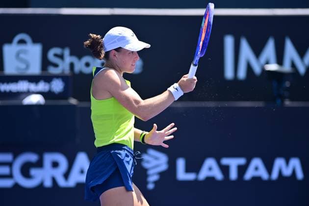 Villa Lobos Park, Sao Paulo (SP), 09 21 2026 - SPORTS SP OPEN WTA, Tennis Damen 250 - Kaitlin Quevedo (ESP) is the champion of the Singles Tournament - Match between Kaitlin Quevedo (ESP) and Nadia Podoroska (ARG), valid for the final of the singles tournament of the SP Open WTA 250, held on Court 1 of Villa Lobos Park, in Sao Paulo, on the morning of this Monday, 20 (Photo: Eduardo Carmim Photo Premium SPP) 30930 (Eduardo Carmim SPP) Copyright: xEduardoxCarmimx xSPPx spp-en-EdCa-eduardo_carmim_photo_premium_510024