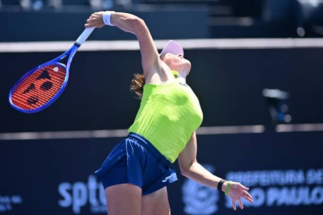Villa Lobos Park, Sao Paulo (SP), 09 21 2026 - SPORTS SP OPEN WTA, Tennis Damen 250 - Kaitlin Quevedo (ESP) is the champion of the Singles Tournament - Match between Kaitlin Quevedo (ESP) and Nadia Podoroska (ARG), valid for the final of the singles tournament of the SP Open WTA 250, held on Court 1 of Villa Lobos Park, in Sao Paulo, on the morning of this Monday, 20 (Photo: Eduardo Carmim Photo Premium SPP) 30930 (Eduardo Carmim SPP) Copyright: xEduardoxCarmimx xSPPx spp-en-EdCa-eduardo_carmim_photo_premium_510025