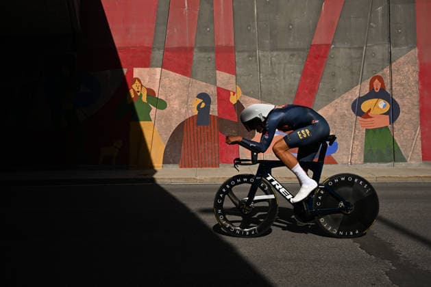 2026 UCI Road World Championships Picture by Chris Auld SWpix.com - 21 09 2026 - Cycling - 2026 UCI Road World Championships - MontrÃ al, Canada - Men Under-23 Individual Time Trial (ITT) - Hector Alvarez (Spain) Copyright: x xSWpix.comx(t axPhotographyxHubxLtd)xChrisxAuld SWpix.comx SWP-3521-1074